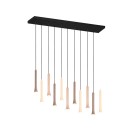 Trio T352011117 LED Pendelleuchte FIATO | 11x3W integrierte LED-Quelle | 11x400lm | 2300+3000+4000K