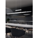 TRIO 375310507 LED Pendelleuchte Trajan 1x42W + 2x6W | 5000L | 2700-5000K | IP20 - 3-Phasen-dimmbar, einstellbare Breite und Höhe, dimmbar, obere/untere Beleuchtung, Nickel