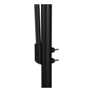 Trio 411400232 Stehleuchte Burton 1x60W+40W | E27+E14 - separate Schalter, weiß, schwarz