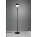 Trio 413300132 Fletcher Stehleuchte 1x10w | E14 - Flexibler Arm, Netzschalter, matt schwarz