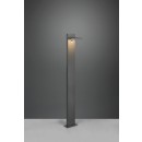 Trio 426369142 LED Sockelleuchte mit Bewegungssensor Horton 1x8w | 1000lm | 3000k | IP54 - einstellbar, Anthrazit