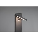 Trio 426369142 LED Sockelleuchte mit Bewegungssensor Horton 1x8w | 1000lm | 3000k | IP54 - einstellbar, Anthrazit