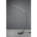 TRIO 426511832 LED Stehleuchte Bangkok 1x18W | 1400lm | 3000K | IP20 - dimmbar, Fußschalter, schwarz