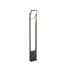 Trio T453769142 LED Gartenleuchte MALAWI  | 5W integrierte LED-Quelle | 700lm | 2300+3000+4000K