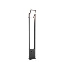 Trio T453769142 LED Gartenleuchte MALAWI  | 5W integrierte LED-Quelle | 700lm | 2300+3000+4000K