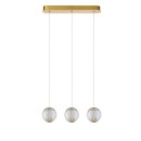 Lucide L134991260 LED Pendelleuchte CINTRA | 3x4,7W integrierte LED-Quelle | 3x283lm | 2700K