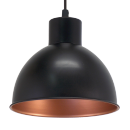Eglo VINTAGE 49238 Pendelleuchte TRURO Schwarzkupfer 1X60W