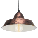 Eglo VINTAGE 49243 Pendelleuchte AUCKLAND Kupfer 1X60W