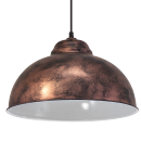 Eglo VINTAGE 49248 Pendelleuchte TRURO 2 Kupfer 1X60W