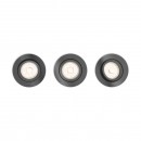 Philips 50393/99/PN Spotleuchte Donegal 3x5,5W | GU10 - Dreierpack