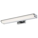 Rabalux 5063 LED Badezimmerleuchte Wandleuchte über Evron 1x75w Spiegel | 600lm | 4000k | IP44 - Chrome, weiß