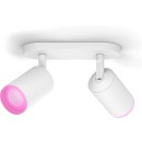 Philips HUE 8720169319455 LED Spot-Deckenleuchte Fugato | 2x4,2W GU10 | 2000-6500K+RGBK