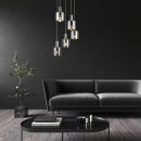 Rabalux 5251 Hängende Deckenleuchte Donati 5x60w | E27 - Chrome