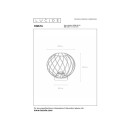 Lucide L215282502 Tischlampe DANZA E27