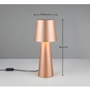 Trio T562900165 Tischlampe NUBIAN E27