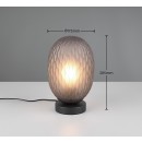 Trio T564200154 Tischlampe FACETTE E27