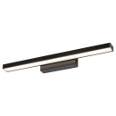 Rabalux 5732 LED-Wand-Badezimmerleuchte-Lampe Johannes 1x12w | 930lm | 3000k | IP44 - schwarz