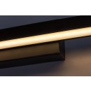 Rabalux 5732 LED-Wand-Badezimmerleuchte-Lampe Johannes 1x12w | 930lm | 3000k | IP44 - schwarz