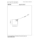Lucide L105182060 Tischlampe DAVOS  E27