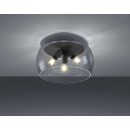TRIO 600600342 Deckenleuchte Valente 3x60W | E27 | IP20 - anthrazit