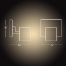 Philips Hue 8720169320710 LED Spot-Wandleuchte Runner | 4,2W GU10 | 400lm | 2200-6500K