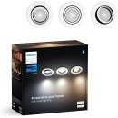 Philips Hue 8720169319936 LED Einbauleuchte Milliskin | 3x4,2W GU10 | 3x400lm | 2200-6500K