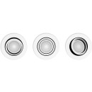 Philips Hue 8720169319936 LED Einbauleuchte Milliskin | 3x4,2W GU10 | 3x400lm | 2200-6500K
