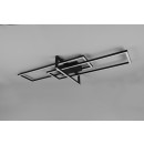 Trio 620310332 LED-Deckenleuchte Salinas 1x34W | SMD | 3900lm | 3000K - 3 Phase Dimmen, mattschwarz