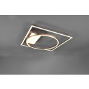 Trio 620510307 LED-Deckenleuchte Downey 1x33w | SMD | 4600lm | 2700-6500K - einstellbar, Speicherfunktion, Temperatureinstellung, dimmbar, Fernbedienung, mattes Nickel