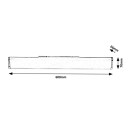 Rabalux 6270 LED-Wand-Badezimmerleuchte-Lampe Danton 1x14w | 1220lm | 3000k | IP44 - Chrome