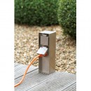 Philips 17108/47/16 Sockelleuchte mit Steckdose MyGarden Rock - Schuko