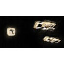 Trio 642910280 LED-Deckeneinbauleuchte Lugo 1x28W | 3400lm | 3000K - 3-Phasen-Dimmung, Schwarz, Gold