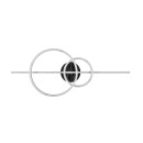 Trio 643010306 LED Anbau-Kronleuchter Montilla | 54W integrierte LED-Quelle | 6300 lm | 2700-6000K