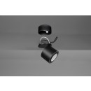 TRIO 652910132 LED Deckenleuchte Spotleuchte Taurus 1x3,5W 1x1,5W + | 450L | 3000K | IP20 - schwarz