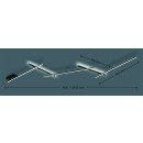 Trio 674610532 LED Deckenleuchte Indira | 25W integrierte LED-Quelle | 3000 lm | 3000K