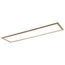 Rabalux 6909 LED-Deckenleuchte Almond 1x40W | 4200lm | 4000K - weiß, Holzimitation