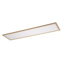 Rabalux 6909 LED-Deckenleuchte Almond 1x40W | 4200lm | 4000K - weiß, Holzimitation