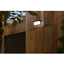 Lutec 6941502330 LED-Solar-Außenwandleuchte Fran mit Sensor 1x9,7W | 800lm | 2700-6500K | IP44 - schwarz