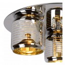 Lucide 70184/03/11 Deckenleuchte Eryn 3x42w | G9 - Chrom, dimmbar