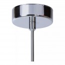 Lucide 70483/01/11 Deckenleuchte Eryn 1x60w | E27 - Chrom, Glas, dimmbar