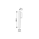 Rabalux 98071087 LED Wandleuchte Sindri | 12W integrierte LED-Quelle | 750lm | 3000+4000K
