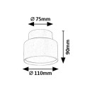 Rabalux 98071319 LED Deckenleuchte Ovidia  | 16W integrierte LED-Quelle | 920lm | 3000K