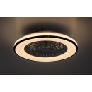 Rabalux 98071331 LED Ventilator mit Licht Dalfon2 | 48W integrierte LED-Quelle | 2800lm | 3000-6500K