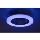 Rabalux 98071333 LED Ventilator mit Licht Dalfon2 | 48W integrierte LED-Quelle | 3500lm | 3000-6500K