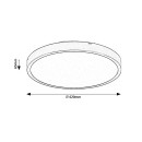 Rabalux 98071429 LED Außen-Deckenleuchte Alenzo  | 36W integrierte LED-Quelle | 2450lm | 3000+4000+6500K