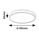 Rabalux 98071436 LED Außen-Deckenleuchte Alenzo | 18W integrierte LED-Quelle | 1200lm | 3000+4000+6500K