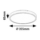 Rabalux 98071437 LED Außen-Deckenleuchte Alenzo  | 24W integrierte LED-Quelle | 1500lm | 3000+4000+6500K