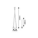 Rabalux 98074166 LED Stehlampe Nivaro | 28W integrierte LED-Quelle | 3050lm | 3000K