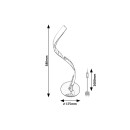 Rabalux 98074211 LED Tischlampe Azula  | 3W integrierte LED-Quelle | 260lm | 4000K
