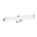 Rabalux 98075038 LED Badezimmer-Wandleuchte Nour  | 9W integrierte LED-Quelle | 920lm | 4000K